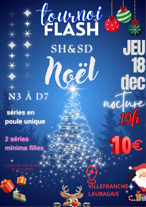 Tournoi flash de Noël